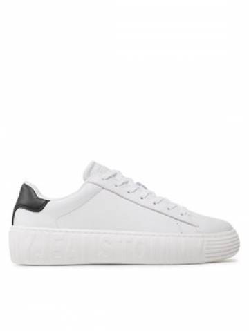 Tommy Jeans Снікерcи Leather Outsole EM0EM01159 Білий Tommy Jeans Снікерcи Leather Outsole EM0EM01159 Білий