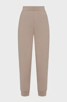 Женские бежевые спортивные брюки NANO LOGO JOGGER Бежевый S Calvin Klein K20K208330