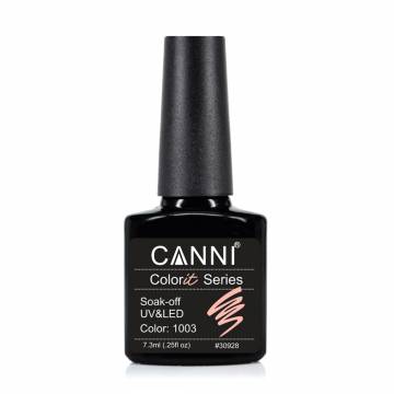 Гель-лак для ногтей Canni Gel Color System Soak-off UV&LED Gel Polish 1003 Розовый персик, 7.3 мл Гель-лак для ногтей Canni Gel Color System Soak-off UV&LED Gel Polish 1003 Розовый персик, 7.3 мл
