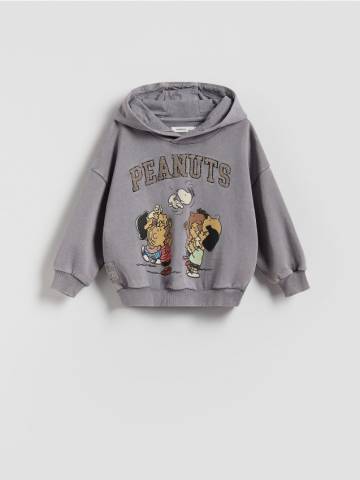 Reserved - Бавовняна толстовка Snoopy - червонувато-ліловий - 996FJ-48X Reserved - Бавовняна толстовка Snoopy - червонувато-ліловий - 996FJ-48X