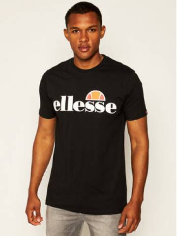 Ellesse Футболка Sl Prado Tee SHC07405 Чорний Regular Fit Ellesse Футболка Sl Prado Tee SHC07405 Чорний Regular Fit