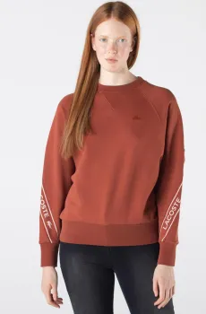 Женская коричневая толстовка. Коричневый 38 Lacoste SF222323T