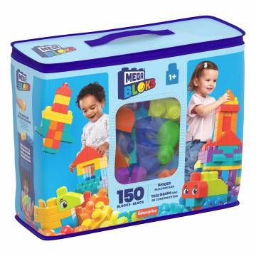 Конструктор Mega Bloks Bigger building bag 150 деталей (HHM96) Конструктор Mega Bloks Bigger building bag 150 деталей (HHM96)