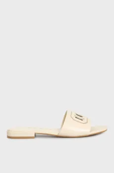 Женские белые слайдеры Белый 40 Guess FLJTARLEA19