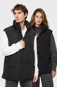 Черный пуховой жилет (унисекс) Черный S PRPY PUOTVSKF0001