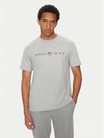 Gant Футболка Graphic 2003242 Сірий Regular Fit Gant Футболка Graphic 2003242 Сірий Regular Fit