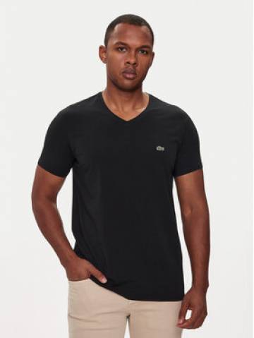 Lacoste Футболка TH0999 Чорний Regular Fit Lacoste Футболка TH0999 Чорний Regular Fit