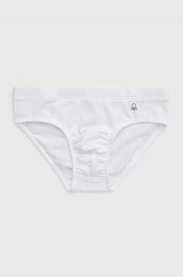Детские трусы United Colors of Benetton 2 шт цвет серый 3MC10S444 Детские трусы United Colors of Benetton 2 шт цвет серый 3MC10S444
