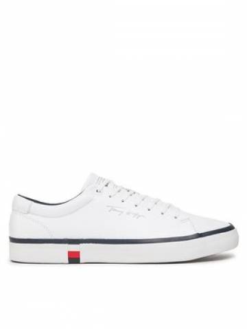 Tommy Hilfiger Снікерcи Modern Vulc Corporate Leather FM0FM04922 Білий Tommy Hilfiger Снікерcи Modern Vulc Corporate Leather FM0FM04922 Білий