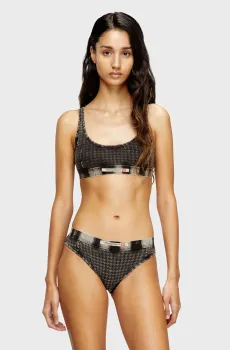 Женский темно-серый топ ARIEL-DNM Серый M Diesel A19563 0EGCL