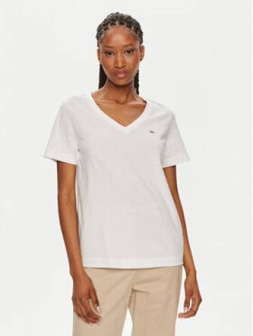 Gant Футболка Shield 4200750 Білий Regular Fit Gant Футболка Shield 4200750 Білий Regular Fit