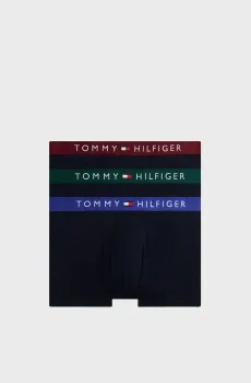 Мужские темно-синие боксеры (3 шт) 3P TRUNK WB Синий M Tommy Hilfiger UM0UM03181