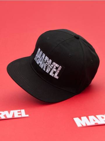 Бейсболка Marvel - чорний Бейсболка Marvel - чорний