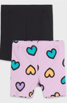 Велосипедні шорти 2 шт - Фіолетовий