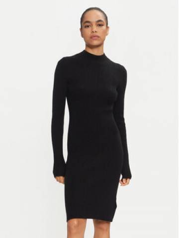 Calvin Klein Трикотажна сукня K20K207499 Чорний Slim Fit Calvin Klein Трикотажна сукня K20K207499 Чорний Slim Fit