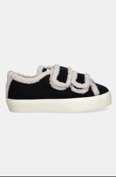 Замшевые кроссовки Inuikii Shearling Low Velcro
