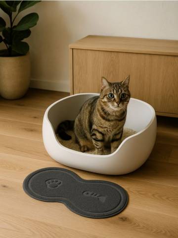 Килимок для тварин - темно-сірий Килимок для тварин - темно-сірий