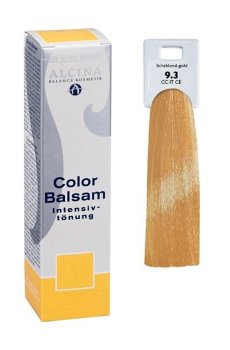 Уценка! Тонирующая бальзам-краска для волос Alcina Balance Color Balsam 9.3 Light Blond Gold, 60 мл