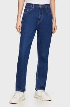 Женские синие джинсы IZZIE HGH SL ANK Синий 26-30 Tommy Jeans DW0DW17184