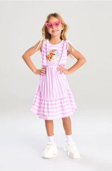 Трикотажна сукня Barbie - пастельний рожевий