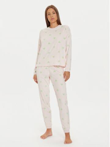United Colors Of Benetton Піжама 360T3P030 Рожевий Regular Fit United Colors Of Benetton Піжама 360T3P030 Рожевий Regular Fit