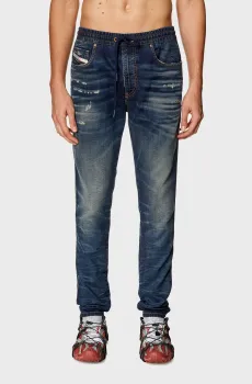 Мужские синие джинсы 2060 D-STRUKT JOGG Синий 32 Diesel A11881 068JD