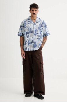 Рубашка с примесью льна Kenzo