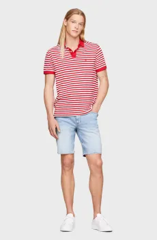 Мужские голубые джинсовые шорты BROOKLYN SHORT STR LAGUNA Голубой 36 Tommy Hilfiger MW0MW35178