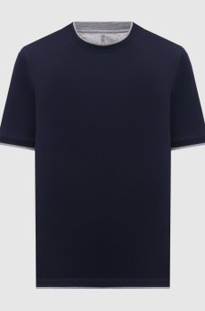 Футболка синего цвета