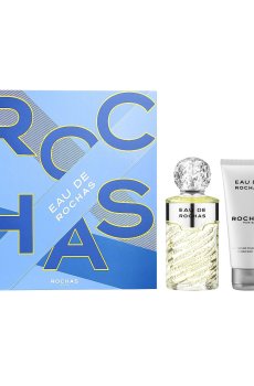 Парфюмированный набор женский Rochas Eau De Rochas (туалетная вода, 100 мл + лосьон для тела, 100 мл + туалетная вода, 10 мл)