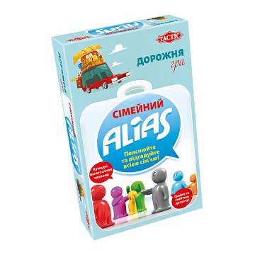Настільна гра Tactic Alias Сімейний українською (58111) Настільна гра Tactic Alias Сімейний українською (58111)