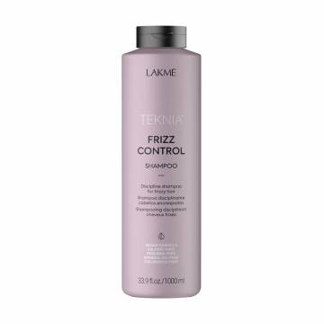 Бессульфатний дисциплинирующий шампунь Lakme Teknia Frizz Control Shampoo для вьющихся волос, 1 л Бессульфатний дисциплинирующий шампунь Lakme Teknia Frizz Control Shampoo для вьющихся волос, 1 л