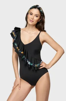 Женский черный купальник Черный 36 MARC&ANDRE L2309-171