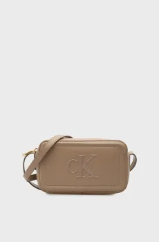 Женская бежевая сумка CAMERA Бежевый ONESIZE Calvin Klein LV04F3220G