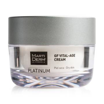 Крем для лица, шеи, зоны декольте MartiDerm Platinum Gf Vital-Age Cream для сухой кожи, 50 мл Крем для лица, шеи, зоны декольте MartiDerm Platinum Gf Vital-Age Cream для сухой кожи, 50 мл