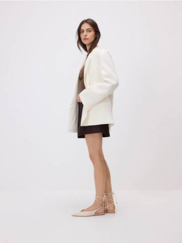 Reserved - LADIES` BALLERINAS - білий - 307CR-00X Reserved - LADIES` BALLERINAS - білий - 307CR-00X