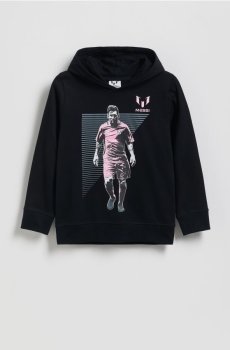 Reserved - Худі Мессі - чорний - 978FJ-99X