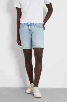 Мужские голубые джинсовые шорты Голубой 31 Guess M4GD01.D5AZ2;COVY