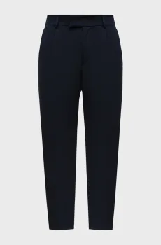 Мужские темно-синие брюки Синий L-XL Karl Lagerfeld 563001.255080;690
