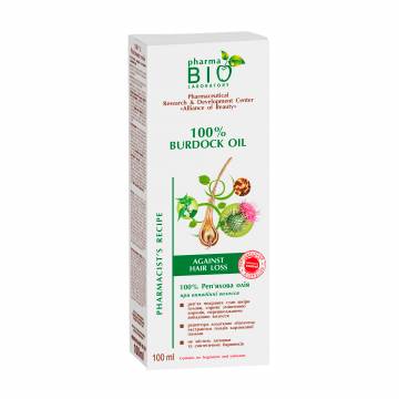 Репейное масло Pharma BIO LABORATORY при выпадении волос, 100 мл Репейное масло Pharma BIO LABORATORY при выпадении волос, 100 мл