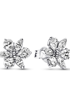 Сережки "Блискучий гербарій"