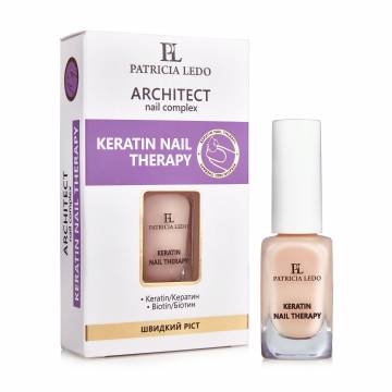 Комплекс для быстрого роста ногтей Patricia Ledo Architect Nail Complex Keratin Nail Therapy, 10 мл Комплекс для быстрого роста ногтей Patricia Ledo Architect Nail Complex Keratin Nail Therapy, 10 мл