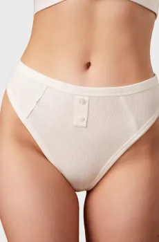 Женские белые трусики Белый XL brabrabra SLZ25302028