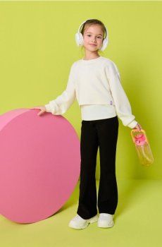 Трикотажний комплект - чорний