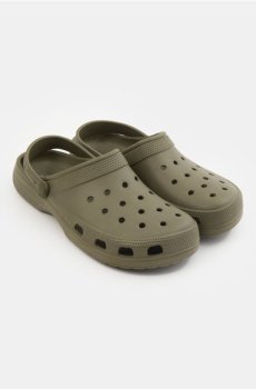 Пінні крокси з ремінцем на п’яті - кавовий