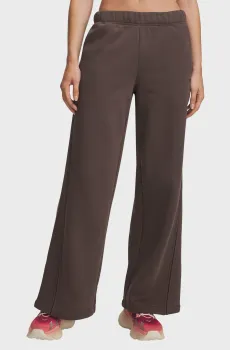 Женские коричневые спортивные брюки Icon Flc Sama Wide Leg Коричневый M Under Armour 6017108-200