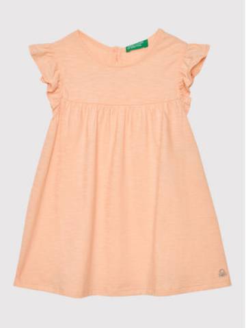 United Colors Of Benetton Літня сукня 3Z7QGV002 Оранжевий Regular Fit United Colors Of Benetton Літня сукня 3Z7QGV002 Оранжевий Regular Fit
