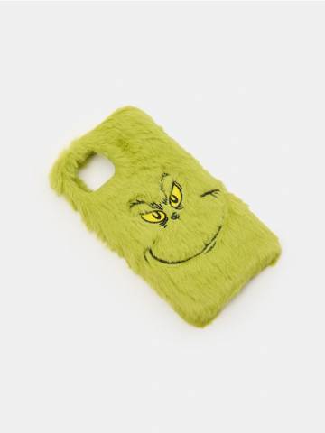 Чохол для iPhone 15 Grinch - жовто-зелений Чохол для iPhone 15 Grinch - жовто-зелений