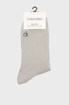 Женские серые носки LUREX Серый ONESIZE Calvin Klein 701235382