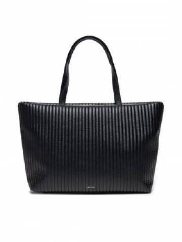 Calvin Klein Сумка Mini Line Quilt Medium Shopper K60K613077 Чорний Calvin Klein Сумка Mini Line Quilt Medium Shopper K60K613077 Чорний